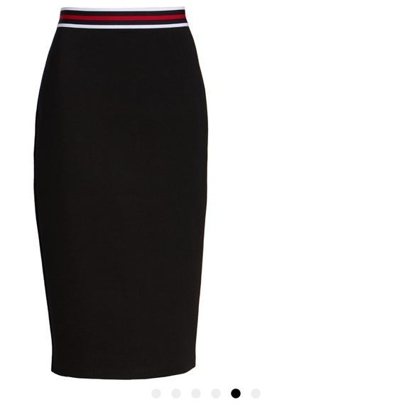 Halogen Athletic-Inspired Pencil Skirt - Picture 3 of 6
